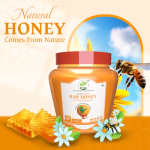 Odon Natural MULTIFLORAL RAW HONEY I Intelligence Augmentative I Happy Hormone Enhancer I Maintain Cholesterol & Glycogen level I Raw & Unprocessed-500g