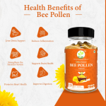 ODON NATURAL BEE POLLEN I Natural Super Food I Diabetic Friendly I Immunity Booster Bee Pollen is the richest natural source of amino acids, vitamins and minerals