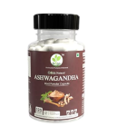 ODON NATURALS Ashwagandha Root Powder Capsules 120 Count Ayurvedic Daily Wellness Supplement for Men & Women
