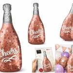Cheers Bottle Foil Balloon (pack of 1)
