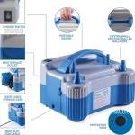 Smartcraft Electric Balloon Pump New Two Nozzles High Power Electric Balloon Inflator Air Pump for Party'