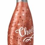 Cheers Bottle Foil Balloon (pack of 1)