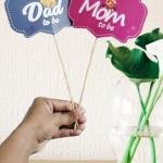 Happy Family-to-Be Party Props – 21 Quirky English / Hindi Tags
