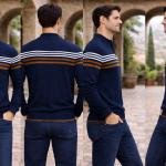 ✨ Men’s Cotton Blend Full Sleeve Regular T-Shirt ✨