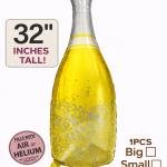 Bottle Foil Balloon (pack of 1)