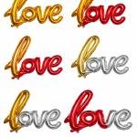 Party Propz Love Foil Balloon For Decoration(pack of 1)