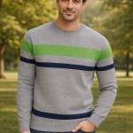 ✨ Men’s Cotton Blend Full Sleeve Regular T-Shirt ✨