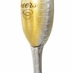 Cheers Bottle Foil Balloon(pack of 1)